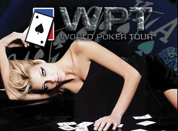 World Poker Tour pinball Translite