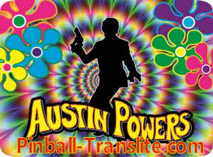 Austin Powers Replacement Translite