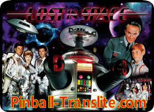 Lost in Space Alternative Replacement Translite