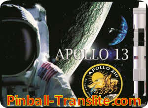 Translite Apollo 13 Pinball Stern