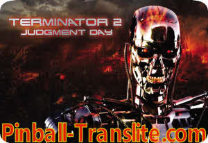 Terminator 2 Alternative Replacement Translite