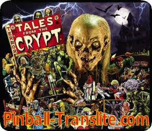 Tales from the Crypt Alternative Replacement Translite