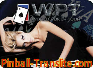 World Poker Tour Alternative Replacement Translite