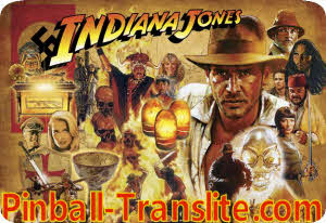 Indiana Jones Alternative Replacement Translite