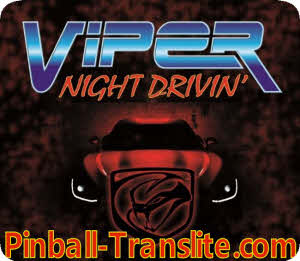 Viper Night Drivin Alternative Replacement Translite